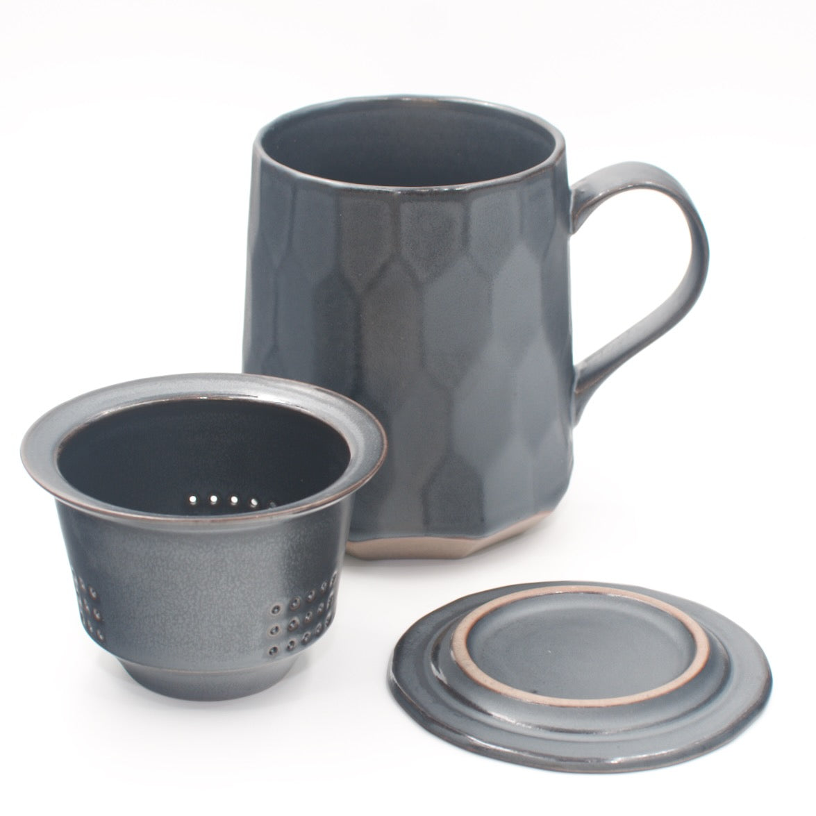 Patterned Tea Mug with Infuser
