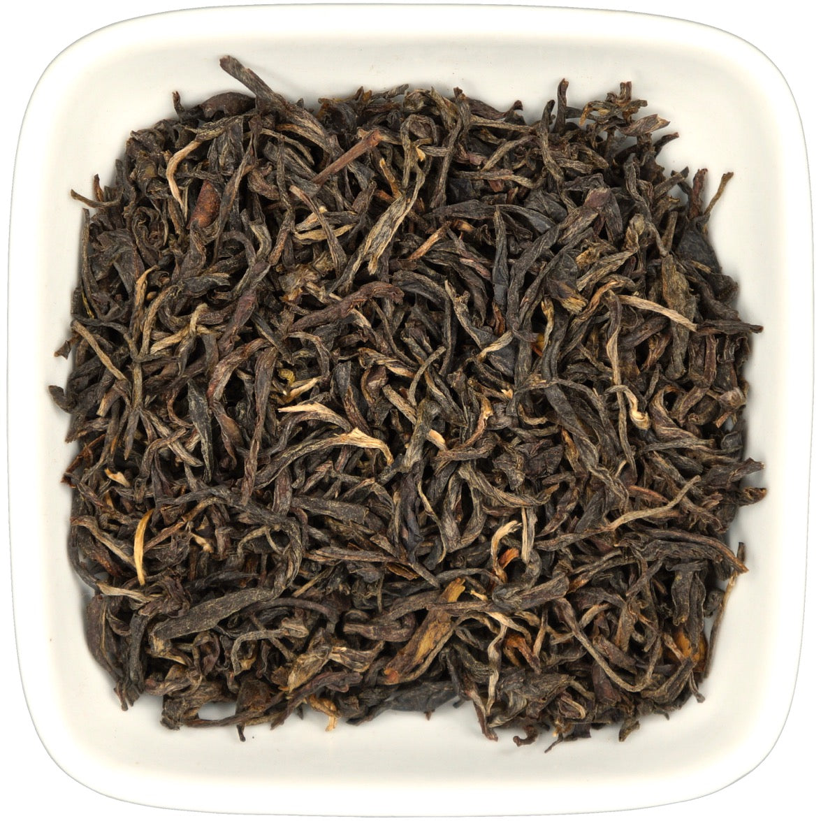 Assam Mountain Oolong dry leaf view