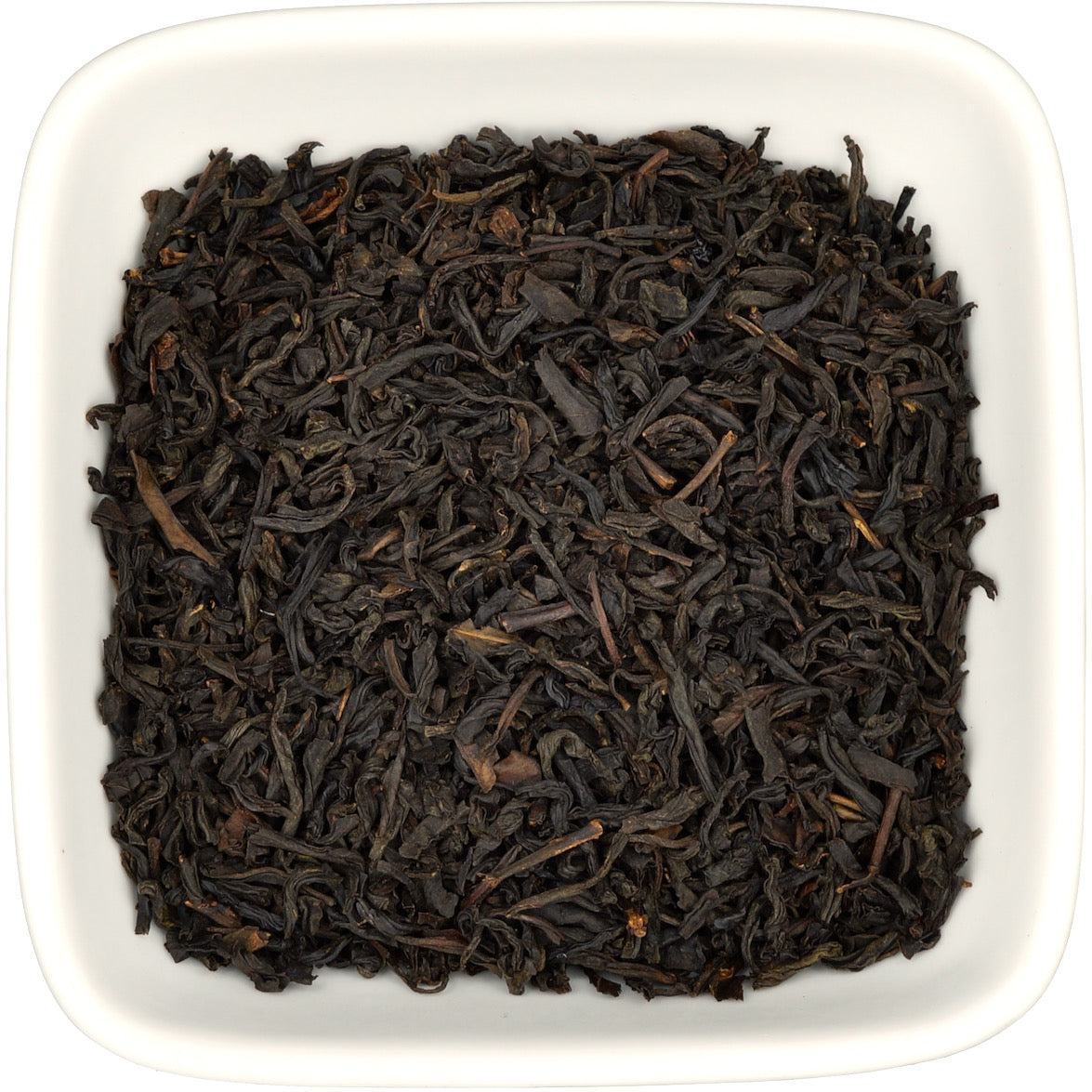 Lapsang Souchong dry leaf view
