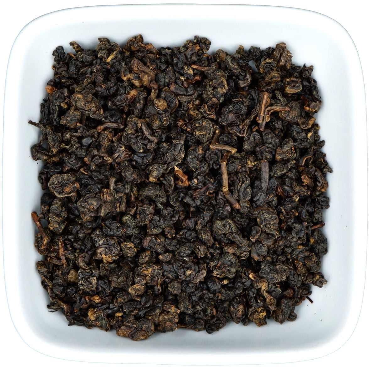 Taiwan Red Oolong dry leaf view