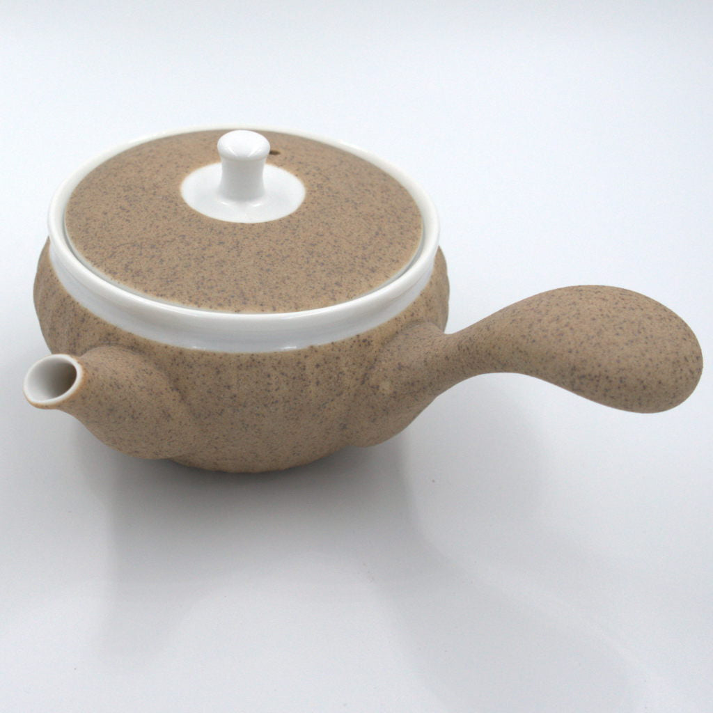 Tea Set with Canister tea pot front view